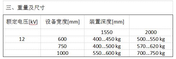 ABBunisafe中壓柜尺寸