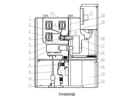 10kV高壓開關柜技術參數(shù)及結構圖